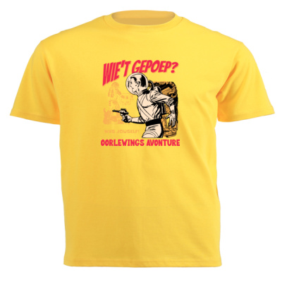 0002) Wie't gepoep? - Unisex Short-sleeve T-shirt - 180g Thumbnail