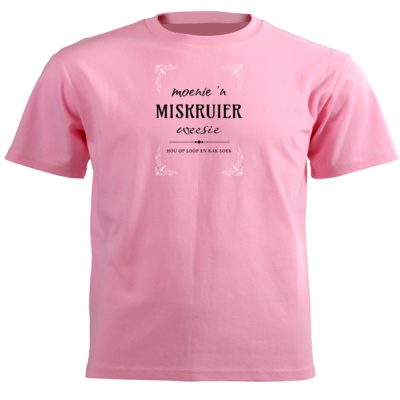 0020) Moenie 'n miskruier weesie - Unisex Short-sleeve T-shirt - 180g Thumbnail