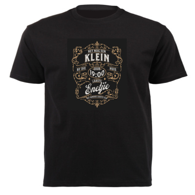 0011) Laaste enetjie - Unisex Short-sleeve T-shirt - 180g Thumbnail