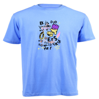 0005) Ek is die vriende - Unisex Short-sleeve T-shirt - 180g - Unisex Short-sleeve T-shirt - 180g Thumbnail