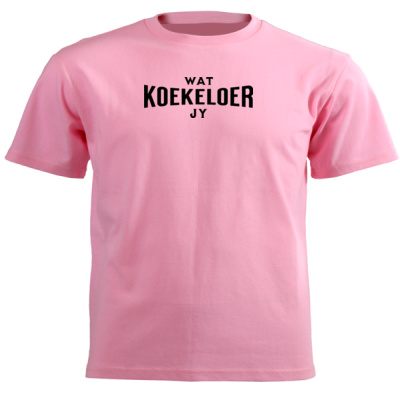 0061) Wat koekeloer jy? - Unisex Short-sleeve T-shirt - 180g - Unisex Short-sleeve T-shirt - 180g Thumbnail
