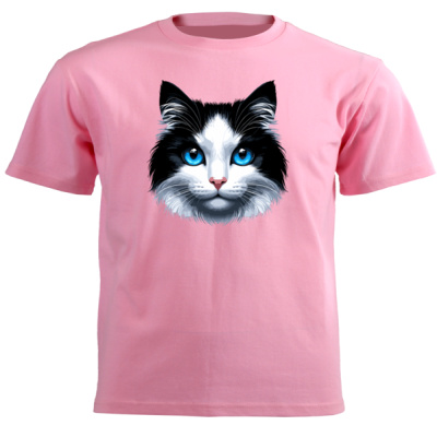 0093) Cat - Unisex Short-sleeve T-shirt - 180g - Unisex Short-sleeve T-shirt - 180g Thumbnail