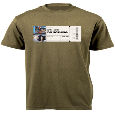 0080) Event Ticket - Unisex Short-sleeve T-shirt - 180g Thumbnail