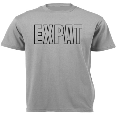 0073) EXPAT - Unisex Short-sleeve T-shirt - 180g Thumbnail