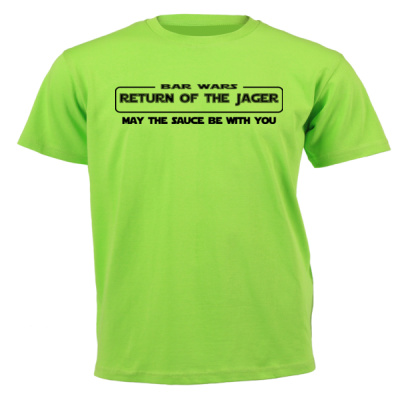 0071) Bar Wars - Unisex Short-sleeve T-shirt - 180g Thumbnail