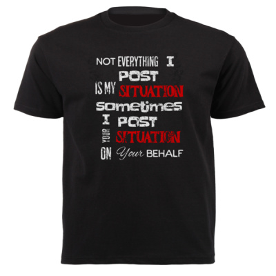 My Posts - Unisex Short-sleeve T-shirt - 180g Thumbnail