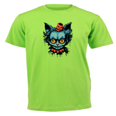Freeky Cat Character - Unisex Short-sleeve T-shirt - 180g Thumbnail