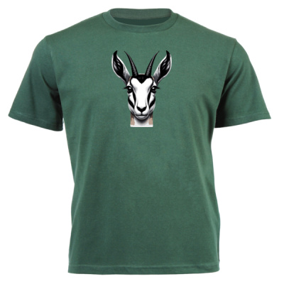 001AF - Springbok - Unisex Platinum Short-sleeve T-shirt Thumbnail