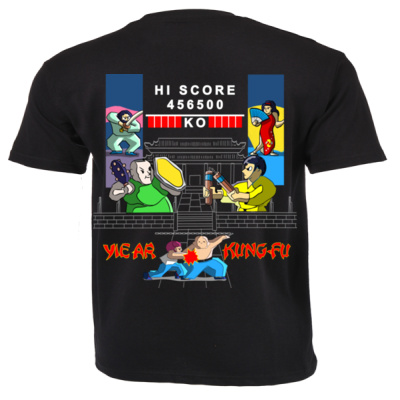 Yie Ar Kung Fu - Arcade Gaming - DTG PRINTING Thumbnail