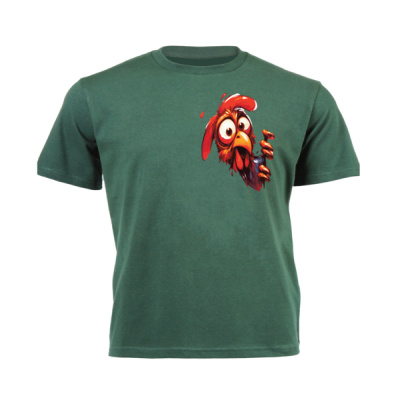 CHICKEN FROM THE SIDE - Junior Short-sleeve T-shirt Thumbnail