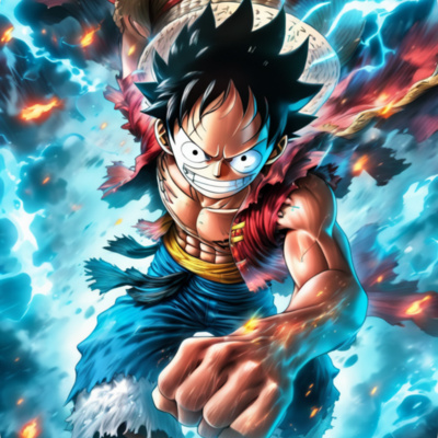Luffy Action Thumbnail