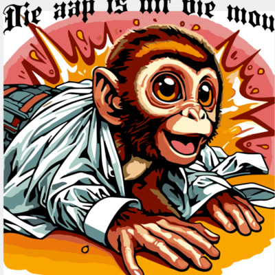 Die aap is uit die mou. Thumbnail