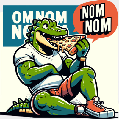 Croc'eating Pizza Thumbnail