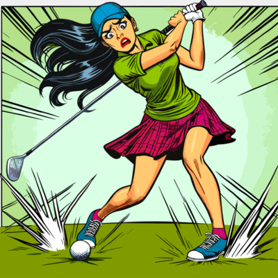 Lady Golfer Thumbnail