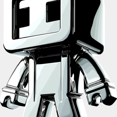 Chrome Roblox Character Thumbnail