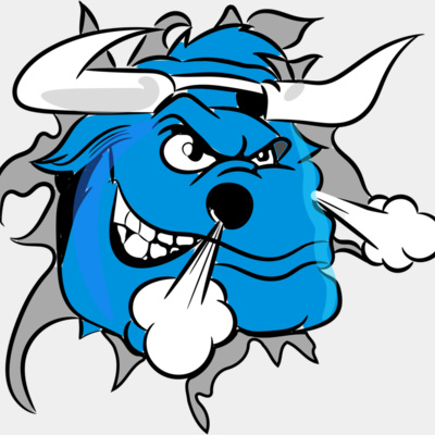 Blue Bull Svg Thumbnail